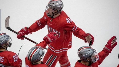 Ronnie Hein netted the game winning goal in the Buckeyes' 6-0 win over Michigan State.