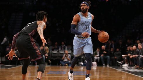 Mike Conley Jr. and D'Angelo Russell