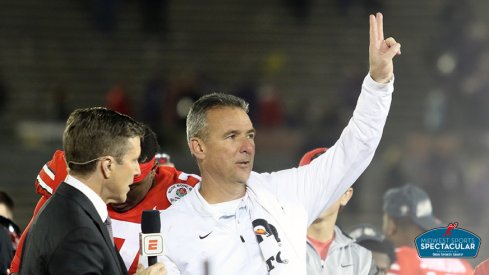 Urban Meyer will appear at the Midwest Sports Spectacular on Sunday, Jan. 20