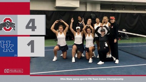 Ohio State's women's tennis team earned a spot in the ITA National Championship Tourament 