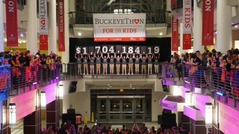 BuckeyeThon Raised 1.7 million for childhood cancer research.