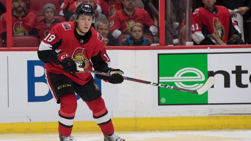 Ryan Dzingel has been traded from Ottawa to Columbus.