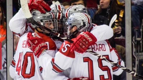 Freddy Gerard led the Buckeye offense in a 5-1 win over visiting Michigan State.