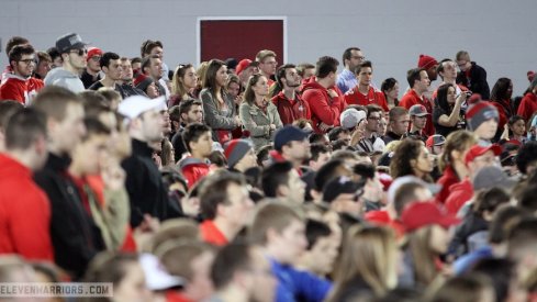Ohio State students at Student Appreciation Day in 2016.