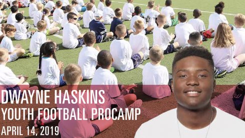 Dwayne Haskins Football Procamp