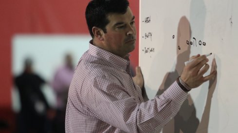 First-year head coach Ryan Day shared his approach to game-planning at the 2019 Ohio State Coaches Clinic