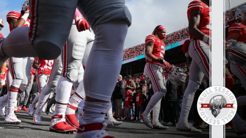 The Buckeyes take the field in today's skull session.