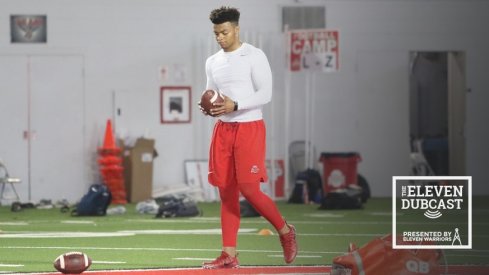 Ohio State quarterback Justin Fields