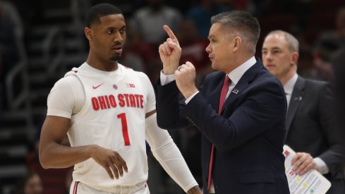 Luther Muhammad and Chris Holtmann