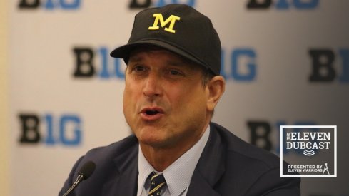 Michigan football coach Jim Harbaugh