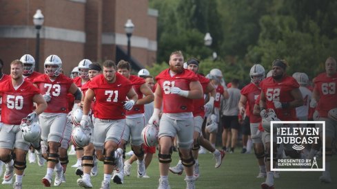 Ohio State takes the (practice) field.