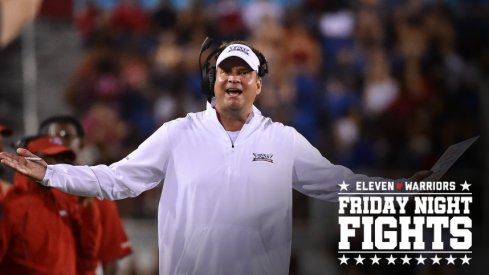 Nov 10, 2018; Boca Raton, FL, USA; Florida Atlantic Owls head coach Lane Kiffin reacts during the first half against the Western Kentucky Hilltoppers at FAU Football Stadium. Mandatory Credit: Jasen Vinlove-USA TODAY Sports