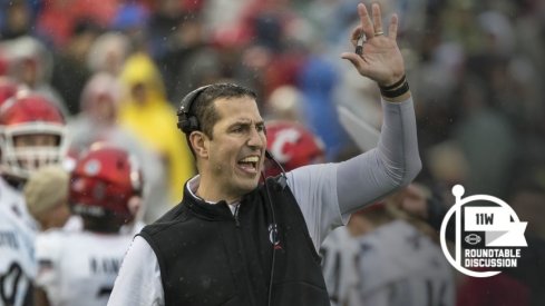 Luke Fickell led Cincinnati to an 11-2 record last season. 