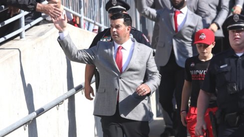 Ohio State head coach Ryan Day