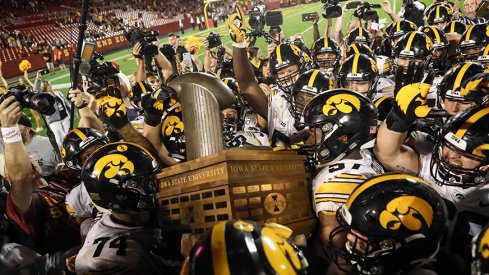 The Hawkeyes topped the Cyclones for a fifth-straight time.