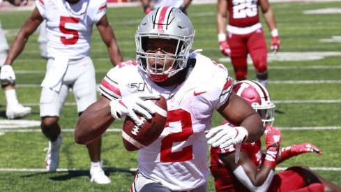 J.K. Dobbins is a monster.