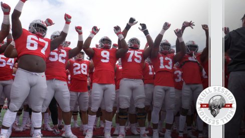 Ohio State is celebrating in today's skull session.