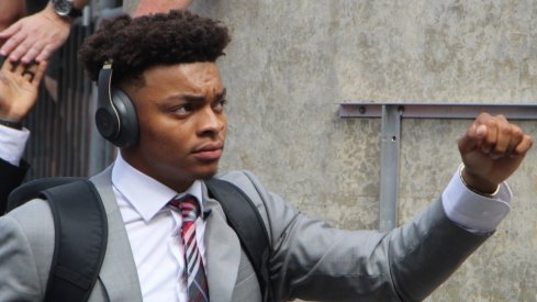 Ohio State quarterback Justin Fields