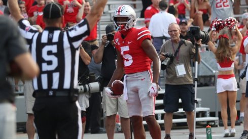 Ohio State wideout Garrett Wilson