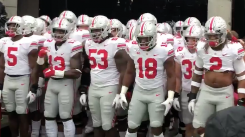 Here come the Buckeyes.