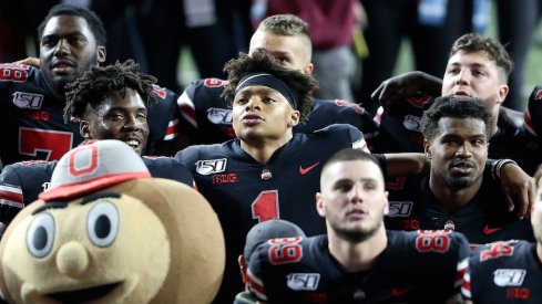 Justin Fields and Brutus