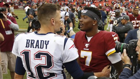 Dwayne Haskins meets Tom Brady.