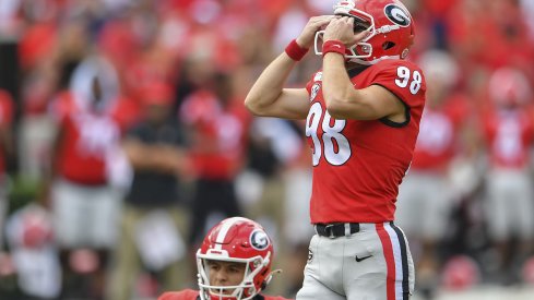 Georgia kicker Rodrigo Blankenship