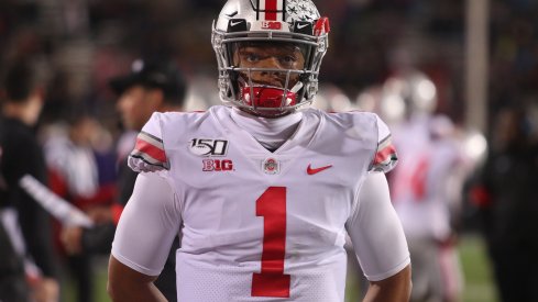 Ohio State quarterback Justin Fields