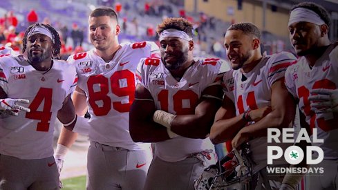 Jordan Fuller, Luke Farrell, Jonathon Cooper, Austin Mack and Malik Harrison