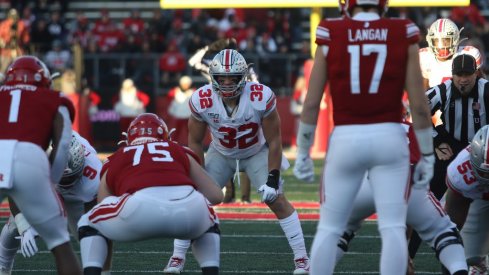 Tuf Borland and the Buckeye linebackers had a strong game in Piscataway, but cracks may have emerged in the Buckeye run defense. 