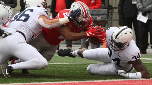 Ohio State running back J.K. Dobbins