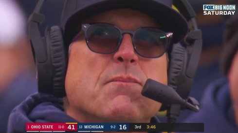 Jim Harbaugh is shook