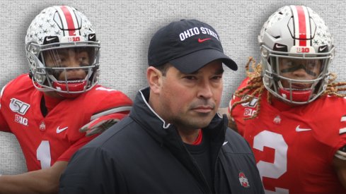Ohio State sweeps the Big Ten's Offensive Player of the Year, Defensive Player of the Year, and Coach of the Year.