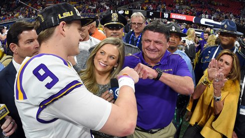 Joe Burrow and the Tigers are going to the College Football Playoff.