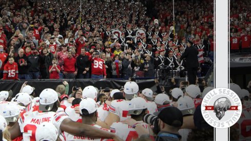 The Buckeyes are celebrating in today's skull Session.