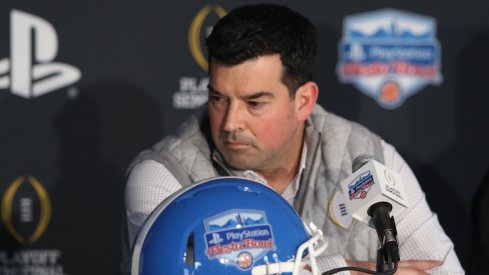 Ryan Day at the Fiesta Bowl