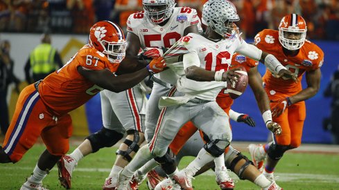 Ohio State quarterback J.T. Barrett