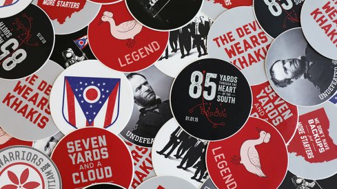 30% off all stickers at Eleven Warriors Dry Goods today only