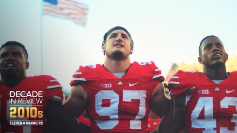 Ezekiel Elliott, Joey Bosa and Darron Lee