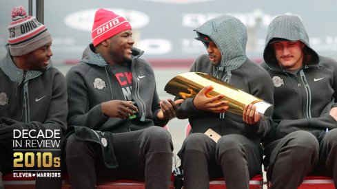 J.T. Barrett, Cardale Jones, Braxton Miller, and Joey Bosa