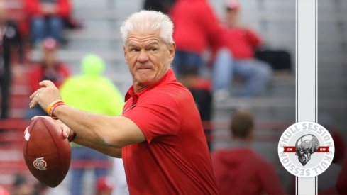 Kerry Coombs could also be the quarterbacks coach in today's skull session.