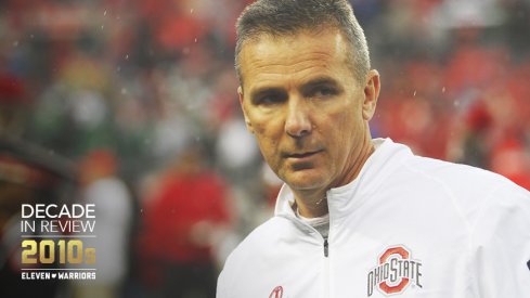 Urban Meyer against Michigan State in 2015