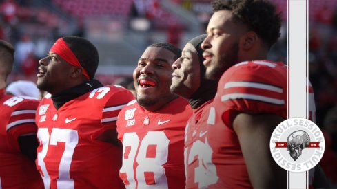 The Buckeyes are happy in today's skull session.