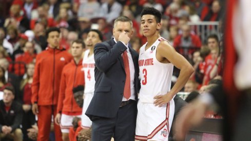 Chris Holtmann and DJ Carton