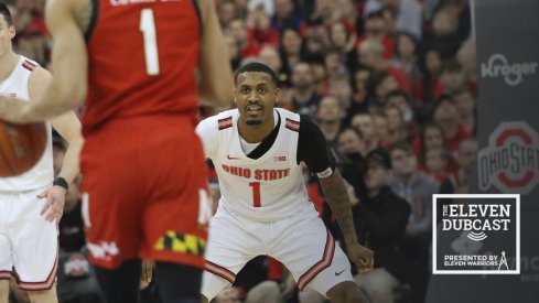 Ohio State's Luther Muhammad against Maryland