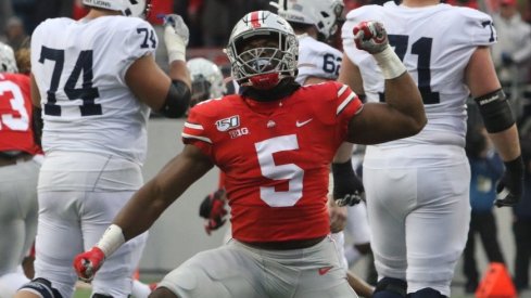Baron Browning recorded 10.0 tackles for loss in 2019, good for fourth-most on Ohio State's stellar defense.