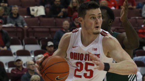 Kyle Young will miss today's tilt with Michigan State due a high ankle sprain.