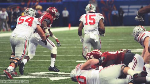 Former Ohio State running back Ezekiel Elliot 