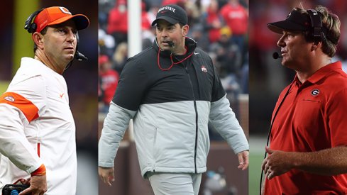 Dabo Swinney and Kirby Smart have been two of Ohio State's top rivals on the trail.