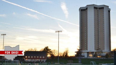 Lincoln Tower shines in the distance.